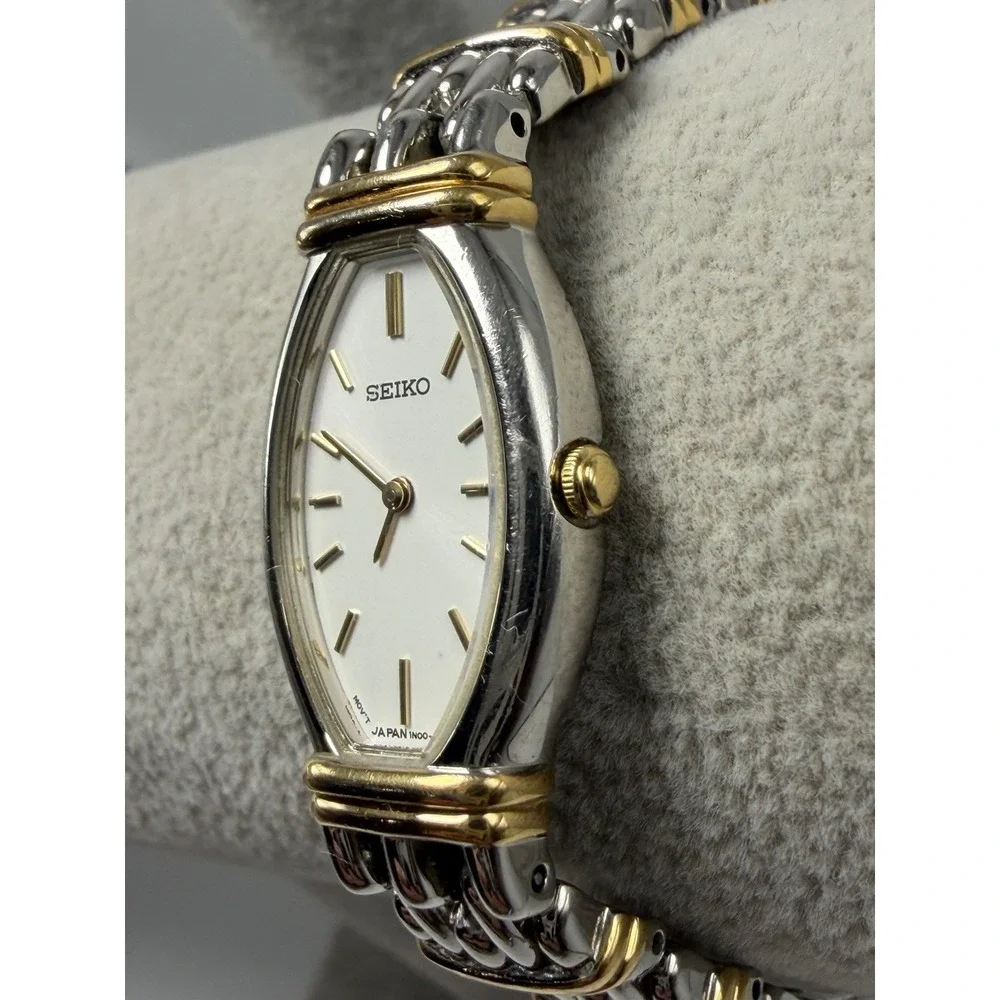 Seiko 1N00-6G60 New Battery Ladies Watch 18MM 8